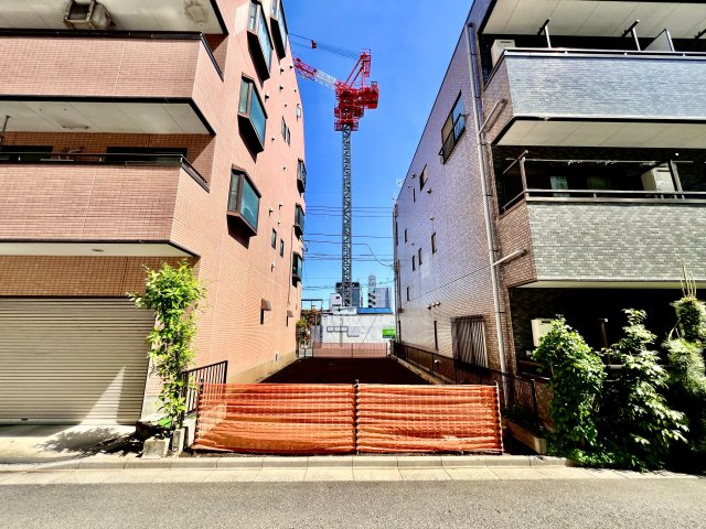 朝霞市本町2丁目　商業地域×南北両面道路　売地限定1区画の外観