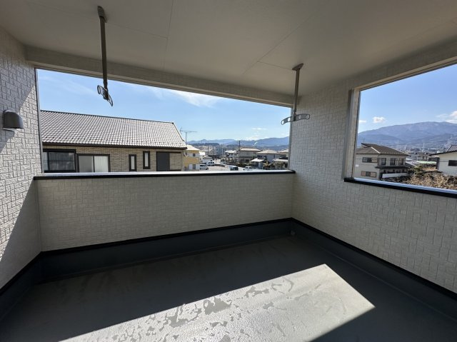 小田原市柳新田 新築戸建　全1棟1号棟のバルコニー