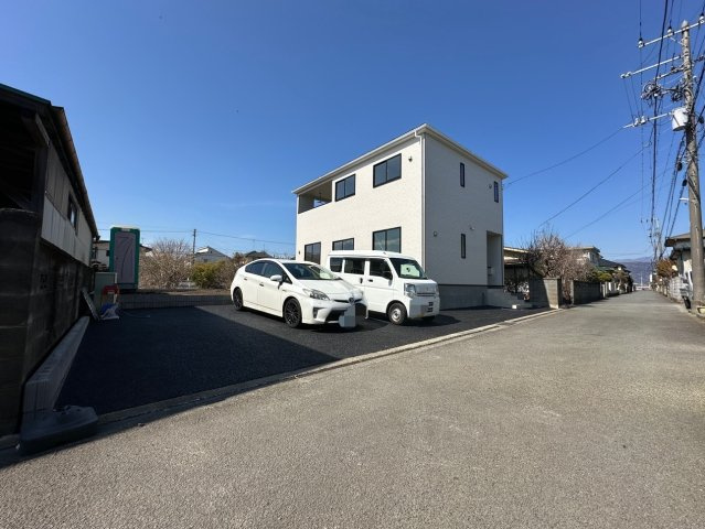 小田原市柳新田 新築戸建　全1棟1号棟の前面道路含む現地写真