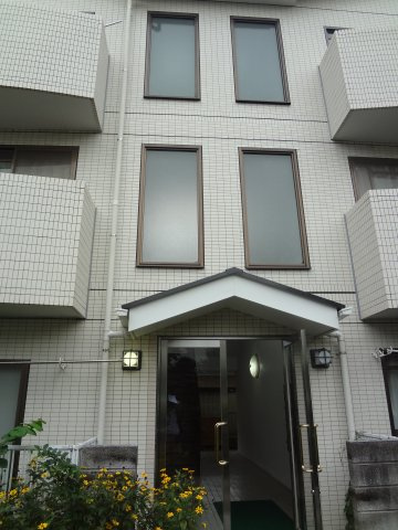 ホワイトマンションの外観パース