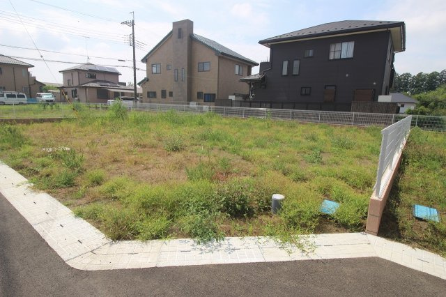 小山市平和　全6区画の外観|【E区画】北側より（2025年7月撮影）