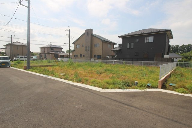 小山市平和　全6区画の外観|【E区画】北側より（2025年7月撮影）