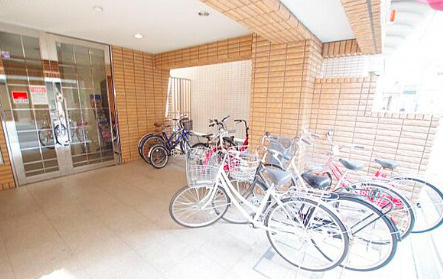 88堂島ウイングのその他共用部分|駐輪場ございます◎