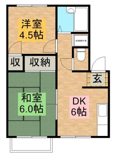 メゾンドファーネスの間取り