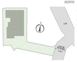 小田原市久野　未入居戸建　全1棟1号棟の区画図