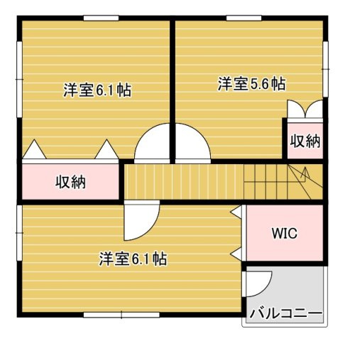 笹目二丁目中古戸建の間取り|2階