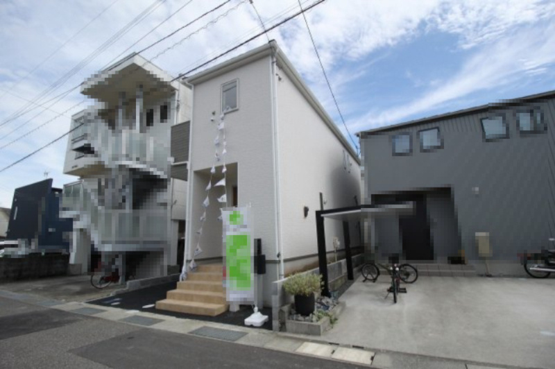 桟橋通4丁目　新築戸建　クレイドルガーデン　１号棟の外観