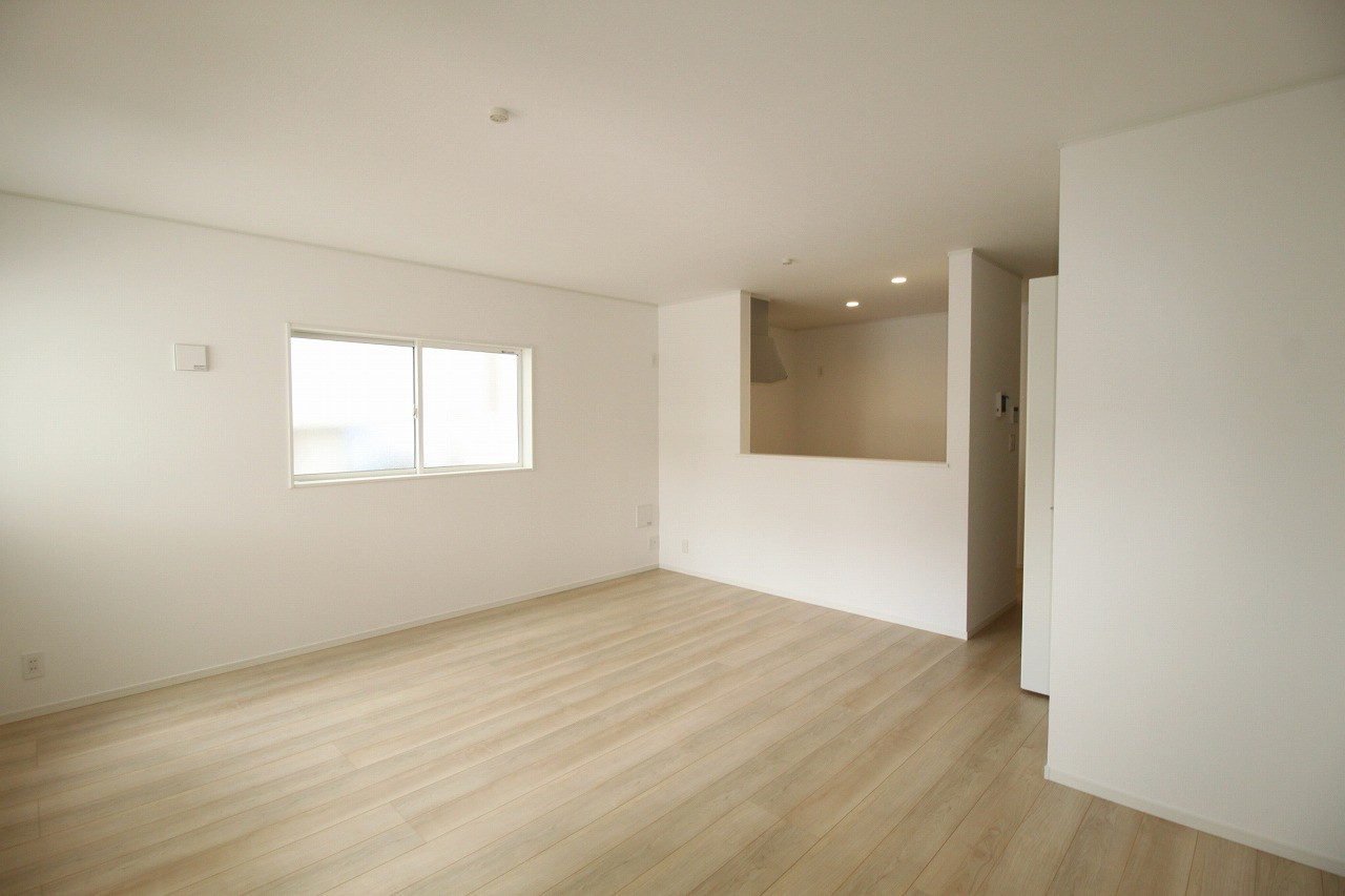 桟橋通4丁目　新築戸建　クレイドルガーデン　１号棟の居間・リビング|LDK  16.7帖