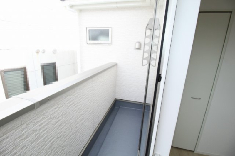 桟橋通4丁目　新築戸建　クレイドルガーデン　１号棟のバルコニー|2F　北の部屋　5.7帖