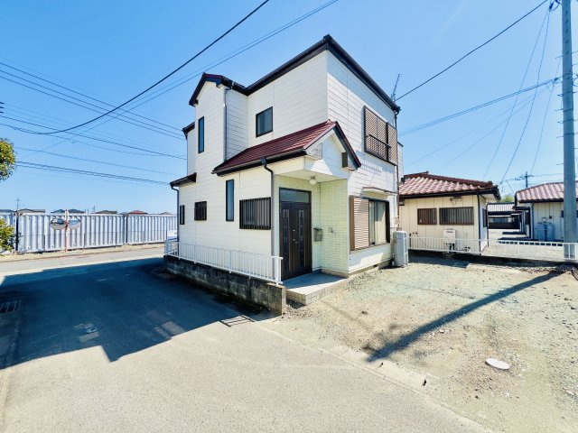 玉村町上之手の前面道路含む現地写真|駐車スペース2台以上可♪