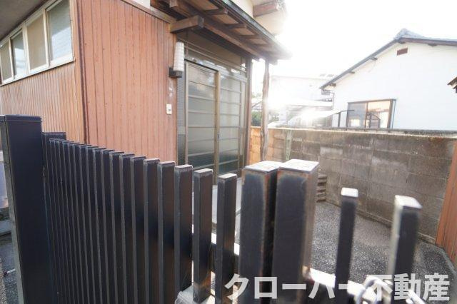 田岡邸のバルコニー