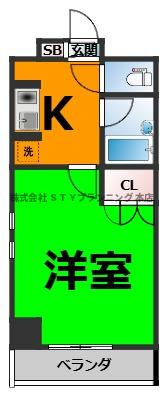 仲介手数料０円！リブローネ南山の間取り