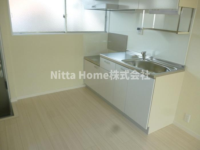 コーポ小谷ヶ丘のキッチン|ガスコンロ設置可能です★