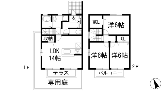 【間取り】 | 松山タウンハウス