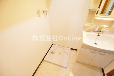 【洗面所】 | エイチ・ツー・オー新町Ⅱ（旧フォルス新町）