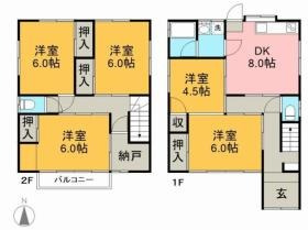 高須新町４丁目ＴＮ貸家の間取り|間取り図