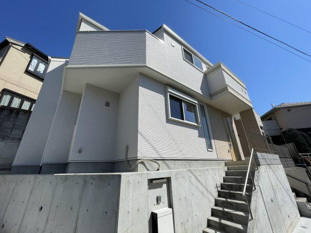 南太田新築戸建ての外観|外観は落ち着いています