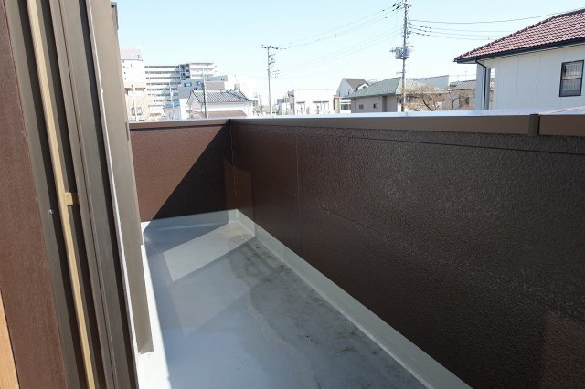 高崎市大橋町　リフォーム住宅のバルコニー