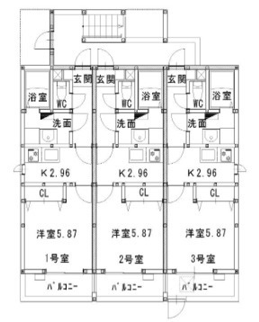 【間取り】 | メゾンクレール二日市壱番館　★プライスホームならHPに全物件の初期費用掲載中です！★