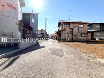【前面道路含む現地写真】 | 国分寺市日吉町1丁目　売地　全2区画(1区画)