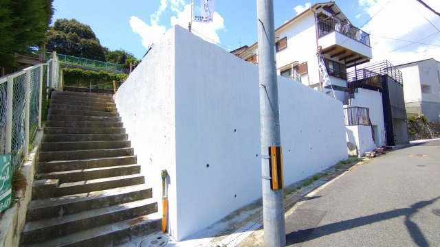 豊中市宮山町４丁目の売地の外観