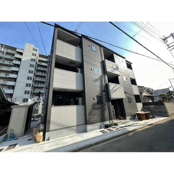 高石市東羽衣３丁目のハイツの外観|外観もきれいです