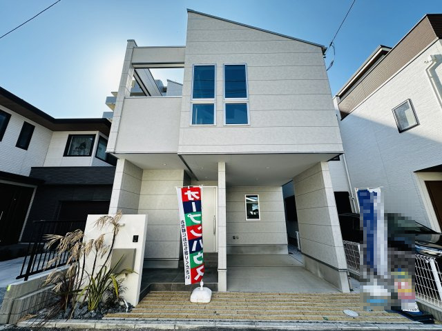 平塚市虹ケ浜　デザイナーズ新築戸建の外観