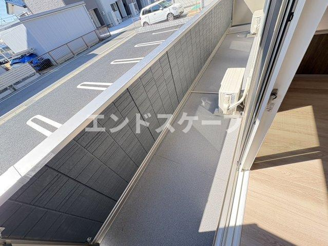 D-ROOM六供町2丁目のバルコニー|高崎、前橋のお部屋探しはエンドスケープまで！お客様の理想お聞かせ下さい♪