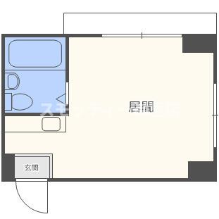 万代住之江コーポの間取り