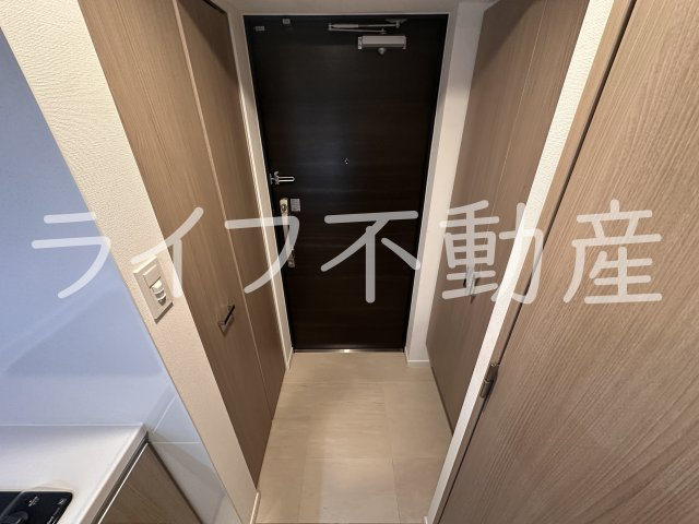 S-RESIDENCE高井田beletaの玄関|落ち着いた玄関です