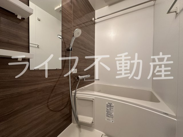 S-RESIDENCE高井田beletaの浴室|日々の疲れを癒すお風呂付です