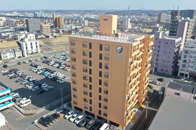 郡山市大町2丁目　信和大町マンション　4F　赤木小・第二中の外観