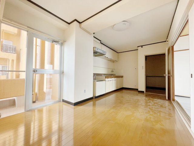 郡山市大町2丁目　信和大町マンション　4F　赤木小・第二中のキッチン