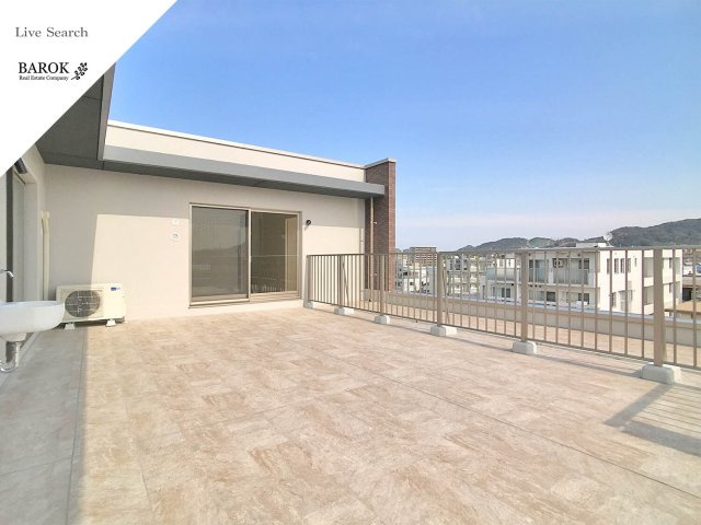 グランデ東雲のバルコニー