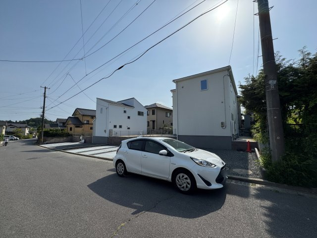新築戸建・建売　いわき市洋向台3丁目1期　Livele Garden　全2棟の前面道路含む現地写真