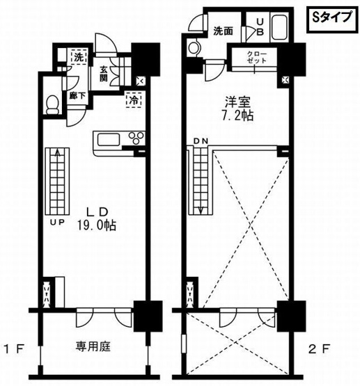 【間取り】 | レジディア杉並方南町