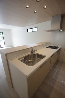 【キッチン】 | 【仲介手数料無料！！】日野市百草　新築戸建て（全1棟）1号棟　5299万円