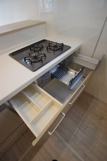 【キッチン】 | 【仲介手数料無料！！】日野市百草　新築戸建て（全1棟）1号棟　5299万円