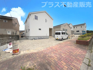 【外観】 | まもなく完成。ご内覧は可能です。ご見学はプラス不動産販売にお任せ下さい。