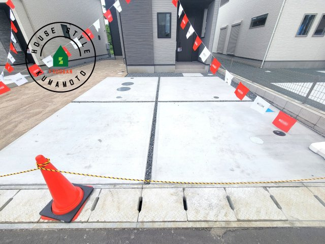 菊池郡大津町大字室第1-3棟（1号棟）　の駐車場|駐車場になります。