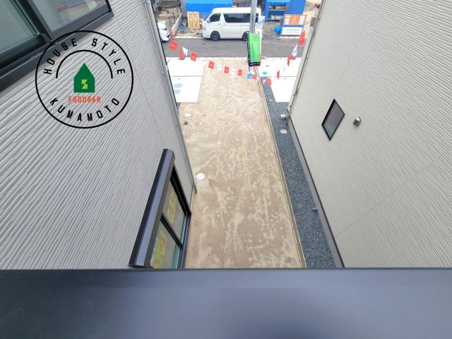 菊池郡大津町大字室第1-3棟（1号棟）　の展望|窓から緑が見える物件も魅力的です。