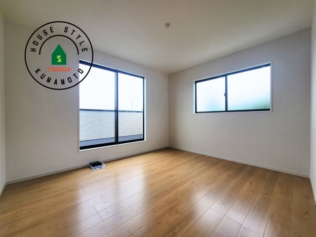 菊池郡大津町大字室第1-3棟（3号棟）　の寝室|主寝室には収納力に優れたクローゼットがありますので、お部屋もすっきり片付きます。