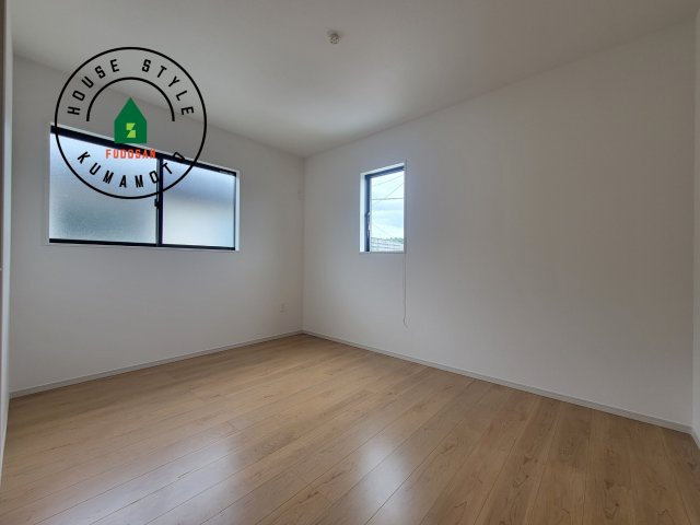 菊池郡大津町大字室第1-3棟（3号棟）　の洋室|採光良好な洋室は全居室、複層ガラスの遮熱効果と断熱効果で、一年中快適に過ごせます。