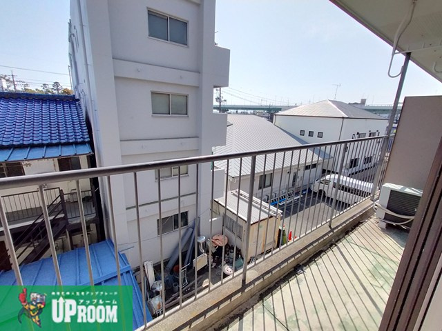 ハイツ久郷のバルコニー