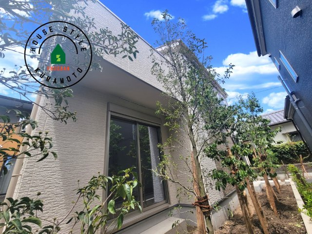 熊本市東区湖東3丁目第1-2棟（1号棟）の外観|デザイン性のある外観です。