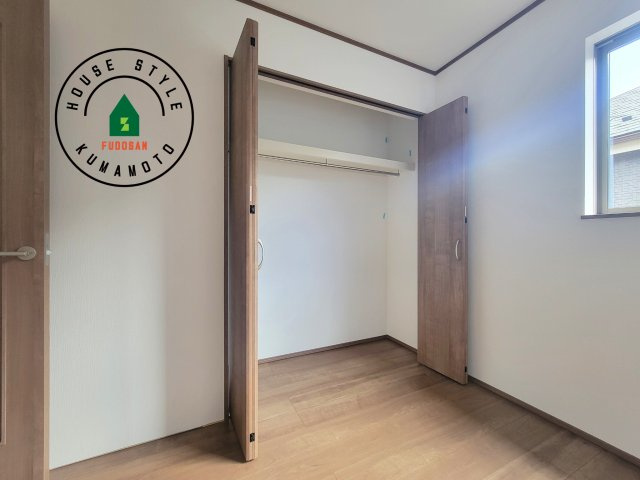 熊本市東区湖東3丁目第1-2棟（1号棟）の収納|収納には困りません。