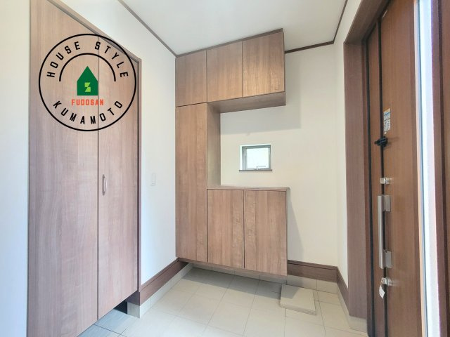 熊本市東区湖東3丁目第1-2棟（1号棟）の防犯設備|二重ロックでしっかり防犯対策ができます。