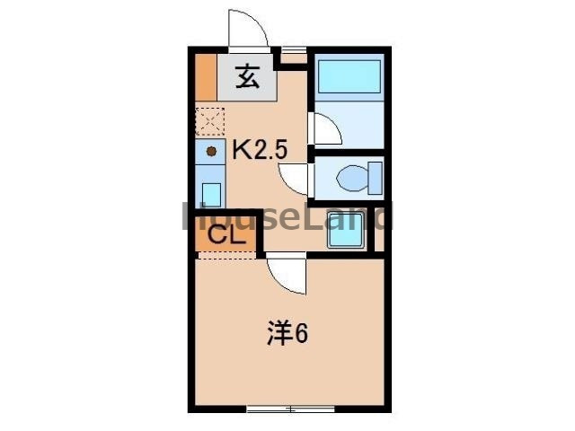 ルフトワン三葛の間取り