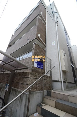 クリエオーレ上住吉の外観|外観もきれいです