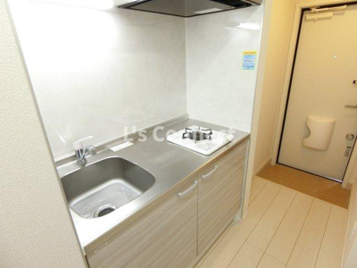 【キッチン】 | ホワイトローズⅡ | １口ガスコンロ付きのキッチン。